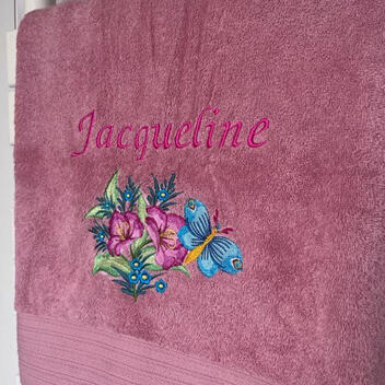 T-shirt personnalisé 100 % coton brodé