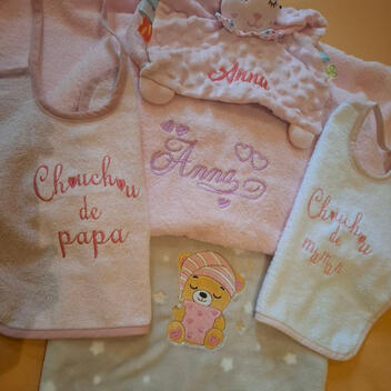 T-shirt personnalisé 100 % coton brodé